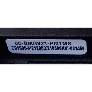 CONTROL REMOTO ORIGINAL PARA SMART TV PIONEER ((NUEVO)) COMANDO DE VOZ / NUMERO DE PARTE 06-B86W21 / Z0100-M212003(210506K6)-001456 / 06-B86W21-PI01MS / MODELOS PLE-50A10UHD / PLE 55A10UHD